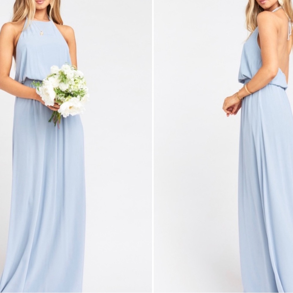 Mumu bridesmaid dress